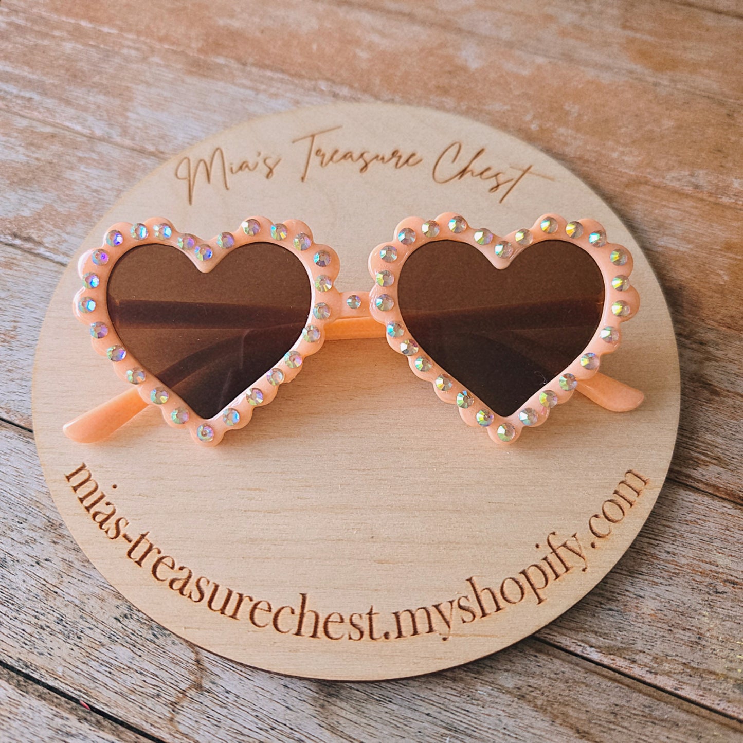 Peach Champagne Sunnies