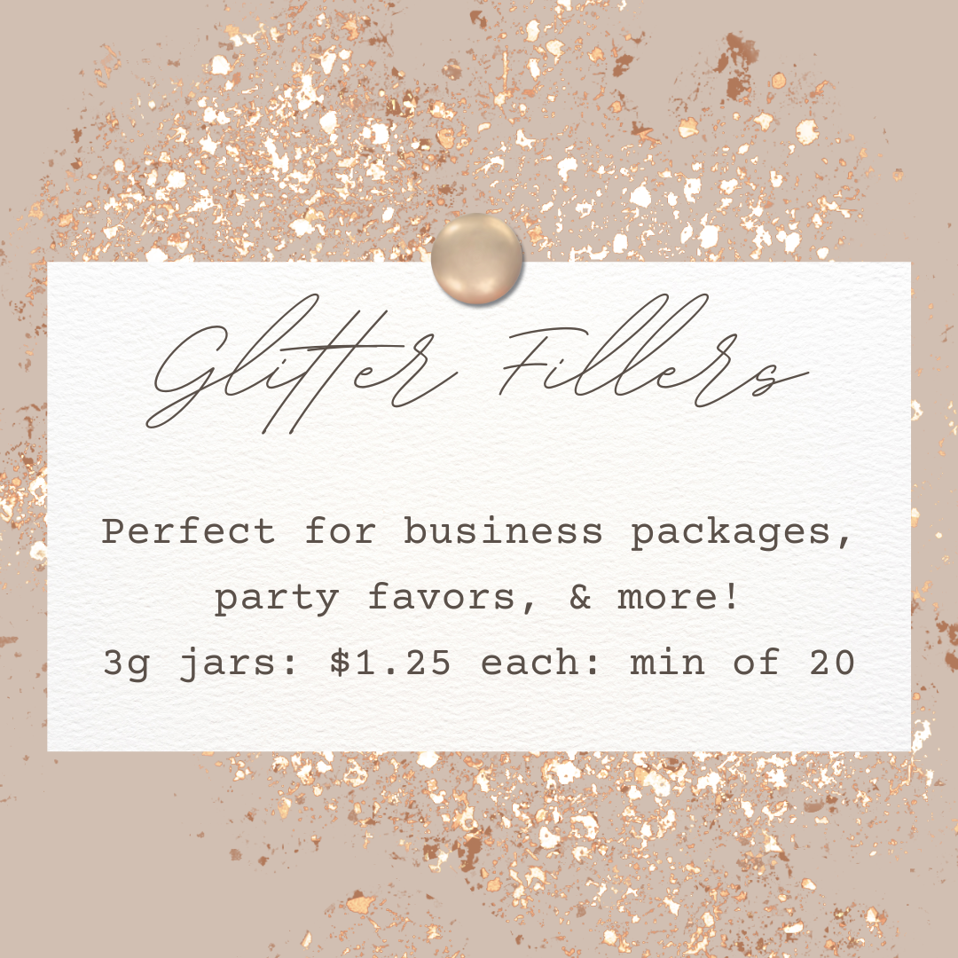 Glitter Package Fillers *wholesale only*